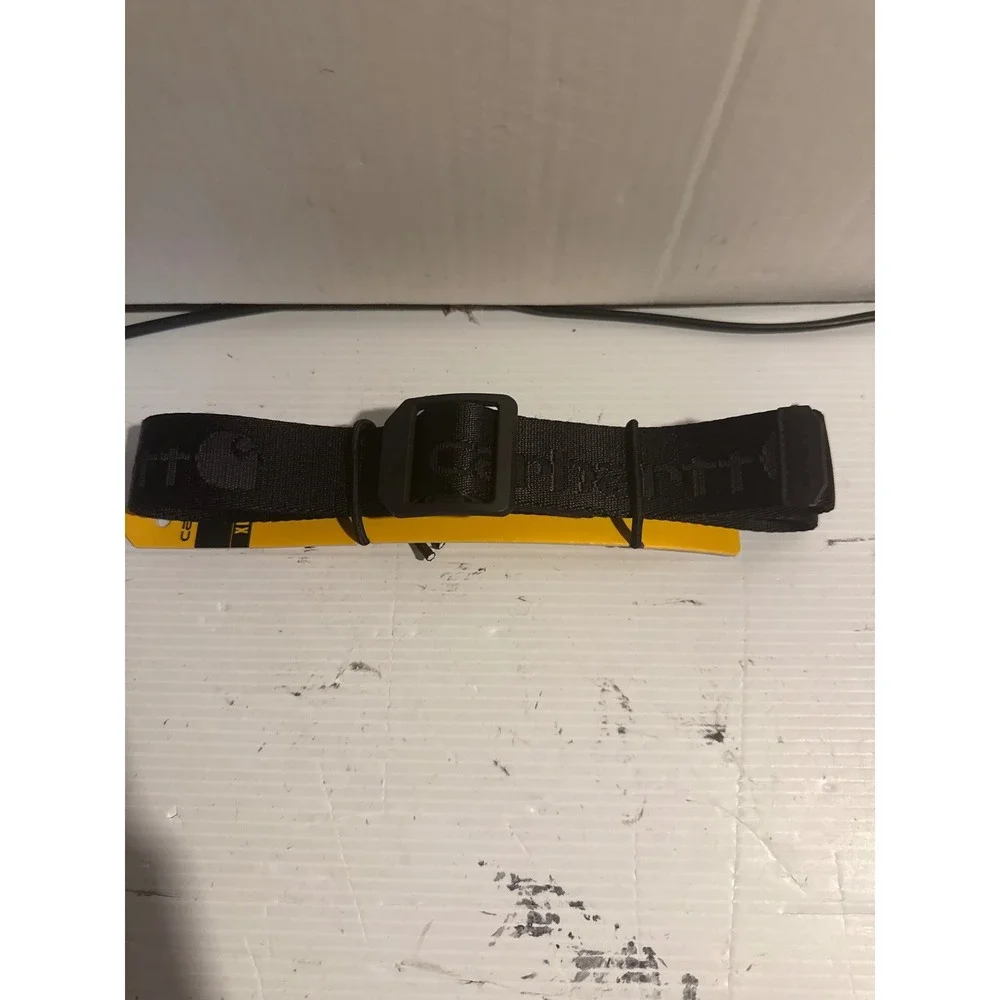 Carhartt Mens Ladder Lock Belt Black Heavy Duty Webbing XL WB5768-M NEW